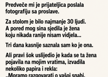 SNAHA MI JE REKLA DA NE DOLAZIM NA UNUKOV ROĐENDAN – A ONDA SAM SAZNALA KO JE SJEDIO NA MOM MJESTU