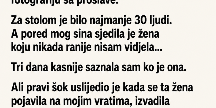 SNAHA MI JE REKLA DA NE DOLAZIM NA UNUKOV ROĐENDAN – A ONDA SAM SAZNALA KO JE SJEDIO NA MOM MJESTU
