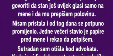 MUŽ JE TRAŽIO DA STAN PREPIŠEM NA NJEGA