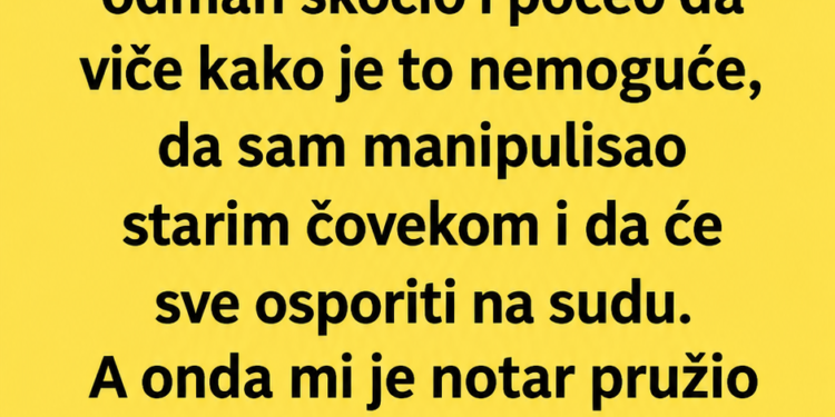 ČEKALA GA JE 50 GODINA, A ONDA JE NEKO POKUCAO NA VRATA…
