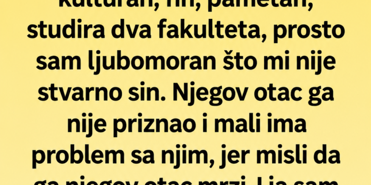 OŽENIO SAM ŽENU KOJA IMA SINA OD 18 GODINA – KADA SAM GA ZATEKAO NA PODU, SAZNAO SAM ŠTA MU JE ROĐENI OTAC URADIO!