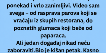TAKSISTA JE POVEZAO STARIJU ŽENU DO BOLNICE – A ONDA MU JE POKAZALA FOTOGRAFIJU ZBOG KOJE JE OSTAO BEZ RIJEČI!