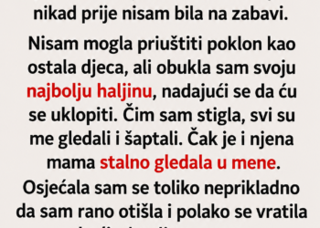 BILA SAM NAJSIROMAŠNIJE DIJETE U ŠKOLI – PORUKA KOJU SAM POSLIJE ROĐENDANA PRONAŠLA U RUKSAKU PROMIJENILA JE SVE