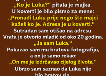 BRAT JE SVU IMOVINU OSTAVIO MLADIĆU ZA KOJEG NIKO NIJE ZNAO – KADA SAM SAZNAO KO JE LUKA, ZALEĐEN SAM OSTAO!