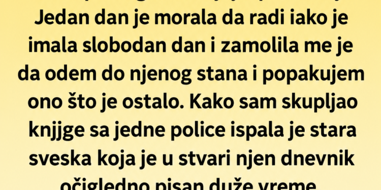 PRONAŠAO SAM DNEVNIK SVOJE DEVOJKE DOK SAM JOJ POMAGAO DA SE PRESELI – JEDNO IME ME JE POTPUNO SLOMILO