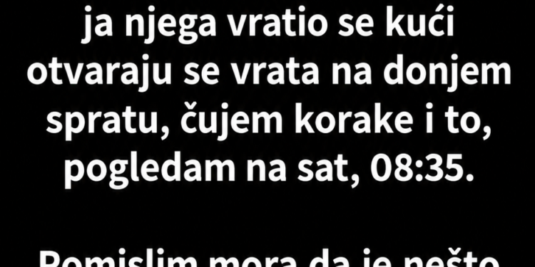 ČULA SAM MUŽA KAKO RAZGOVARA SA NEPOZNATOM ŽENOM U NAŠOJ KUĆI – KADA SAM OTVORILA VRATA, SAZNALA SAM ŠTA JE MJESECIMA KRIO!