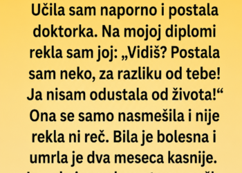 STIDJELA SAM SE MAJKE JER JE BILA KONOBARICA – TEK POSLIJE NJENE SMRTI SAZNALA SAM ŠTA JE SVE ŽRTVOVALA ZBOG MENE!