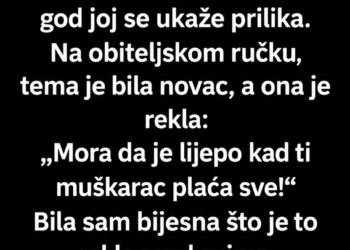SVEKRVA JE GODINAMA TVRDILA DA SAM SE UDALA ZBOG NOVCA: Jednom rečenicom za porodičnim ručkom konačno sam je ućutkala