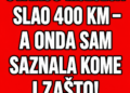 MUŽ JE TAJNO SVAKOG MJESECA SLAO 400 KM – A ONDA SAM SAZNALA KOME I ZAŠTO!