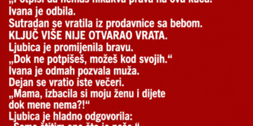 SVEKRVA JE SNAHI GODINAMA GOVORILA DA JE „SAMO GOST“ U NJENOJ KUĆI – A ONDA JE SIN OTKRIO ŠTA JE MAJKA RADILA IZA NJIHOVIH LEĐA