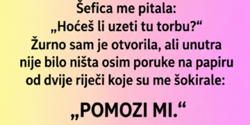 U TORBI JE PRONAŠLA PORUKU „POMOZI MI“ – A ONDA SE VLASNICA VRATILA I OSTAVILA JOŠ JEZIVIJU PORUKU!