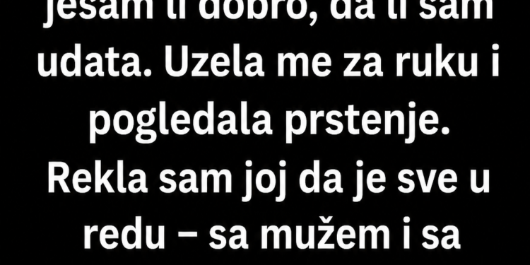SRELA SAM BIVŠU UČITELJICU U AUTOBUSU – JEDNA NJENA REČENICA O MOM MUŽU OTKRILA JE TAJNU KOJU SU SVI KRILI 6 GODINA!