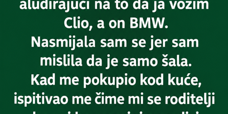 „PAZI KAKO SJEDAŠ, NIJE TI OVO CLIO“ – NJEGOVA REČENICA NA PRVOM SASTANKU OTKRILA MI JE SVE