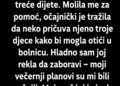 ODBILA SAM DA PRIČUVAM UNUKE JER SAM IMALA DRUGE PLANOVE – KADA SAM SAZNALA ZAŠTO JE KĆERKA MORALA U BOLNICU, SLOMILA SAM SE!