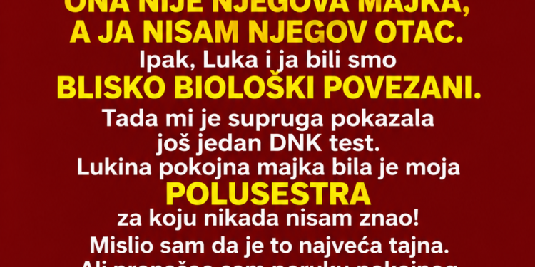 SUPRUGA JE 14 GODINA TAJNO POSJEĆIVALA ISTOG DJEČAKA – KADA SAM SAZNAO ZAŠTO, OTKRIO SAM TAJNU KOJU JE PORODICA GODINAMA SKRIVALA!