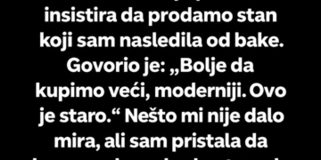 MUŽ ME JE NAGOVARAO DA PRODAM BAKIN STAN – KOD NOTARA SAM OTKRILA ŠTA JE PLANIRAO S MOJIM NOVCEM!