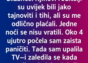 SA 17 GODINA ČUVALA SAM BLIZANCE – A ONDA SAM U 4 UJUTRO NA VIJESTIMA UGLEDALA NJIHOVE RODITELJE!