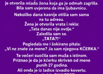 PRATILA SAM MUŽA I OTKRILA KĆERKU KOJU JE KRIO 27 GODINA – ALI DNK TEST NA IME NAŠEG SINA OTKRIO JE JOŠ VEĆU TAJNU!