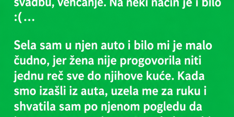MJESEC DANA PRED SVADBU SVEKRVA ME ODVELA U NJEGOVU SOBU – ONO ŠTO MI JE TAMO OTKRILA NATJERALO ME DA PREISPITAM CIJELO VJENČANJE…