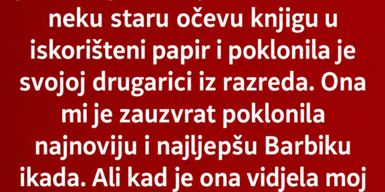 DJEVOJČICA JE ZAPLAKALA KAD JE OTVORILA MOJ SKROMNI POKLON – SUTRADAN JE NJENA MAJKA DOŠLA U ŠKOLU I OTKRILA PRAVI RAZLOG!