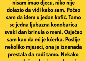 OTIŠAO SAM U PENZIJU POTPUNO SAM, A ONDA JE NESTALA KONOBARICA KOJA MI JE BILA KAO KĆERKA – KADA SAM JE PRONAŠAO, SVE SE PROMIJENILO!