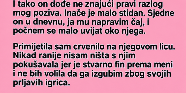 POZVALA SAM NAJBOLJEG PRIJATELJA KOD SEBE, A ONDA MU PRIZNALA ŠTA GODINAMA KRIJEM: Njegov odgovor me potpuno iznenadio!
