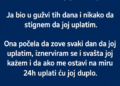 UPLATIO SAM JOJ DUPLO DA ME VIŠE NE ZOVE – A ONDA MI JE SUTRADAN STIGLA PORUKA KOJA JE SVE PROMIJENILA