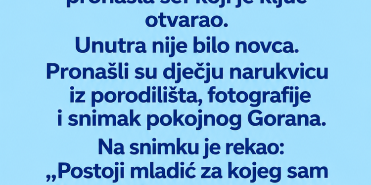 NA SAHRANI NJENOG MUŽA POJAVIO SE DJEČAK KOJEG NIKO NIJE POZNAVAO