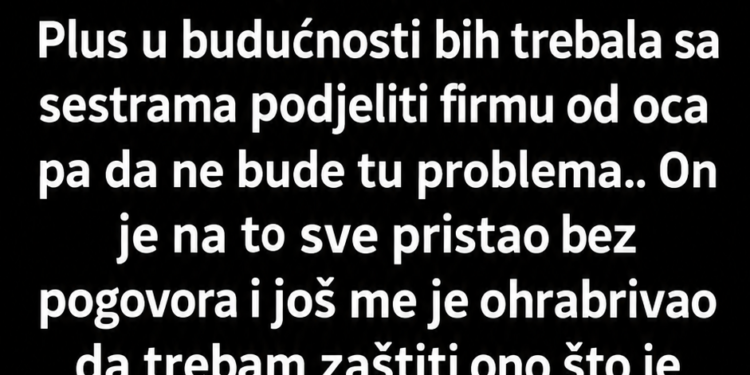 POTPISALI SMO PREDBRAČNI UGOVOR DA ZAŠTITIM SVOJU IMOVINU – DVIJE GODINE KASNIJE SAZNALA SAM ŠTA JE MUŽ KRIO OD MENE