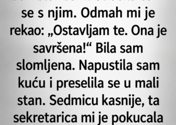 ZATEKLA SAM MUŽA SA SEKRETARICOM, A SEDAM DANA KASNIJE ONA MI JE POKUCALA NA VRATA I OTKRILA NJEGOVU NAJVEĆU TAJNU