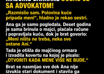 BRAT JE GODINAMA TVRDIO DA MU NE PRIPADA NIŠTA, A POSLIJE MAJČINE SAHRANE PROMIJENIO JE PRIČU