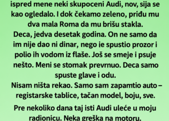 AROGANTNI VOZAČ JE PONIZIO DVOJICU DJEČAKA – NEKOLIKO SEDMICA KASNIJE UŠAO JE BAŠ U MOJU RADIONICU