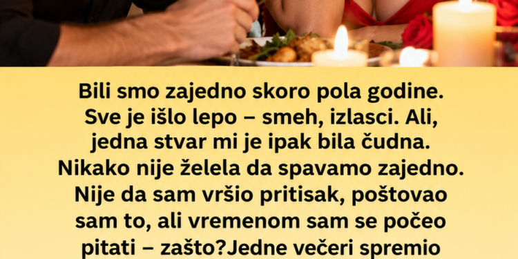 POLA GODINE NIJE ŽELJELA DA SPAVAMO ZAJEDNO – KAD SAM SAZNAO ŠTA JE SKRIVALA, OSTAO SAM BEZ RIJEČI