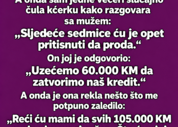 KĆERKA MI JE REKLA DA PRODAJEM KUĆU I PRESELIM SE KOD NJE – POSLIJE MJESEC DANA ČULA SAM ŠTA PLANIRA SA MOJIM NOVCEM