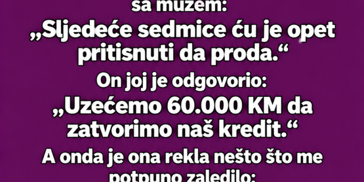 KĆERKA MI JE REKLA DA PRODAJEM KUĆU I PRESELIM SE KOD NJE – POSLIJE MJESEC DANA ČULA SAM ŠTA PLANIRA SA MOJIM NOVCEM