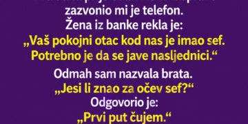 BRAT MI JE REKAO DA JE OTAC OSTAVIO SAMO DUGOVE – A ONDA ME JE POZVALA ŽENA IZ BANKE