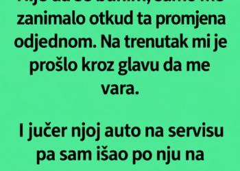 SUMNJAO JE DA GA ŽENA VARA ZBOG JEDNOG DETALJA – A ONDA JU JE SAČEKAO ISPRED POSLA I SAZNAO ISTINU