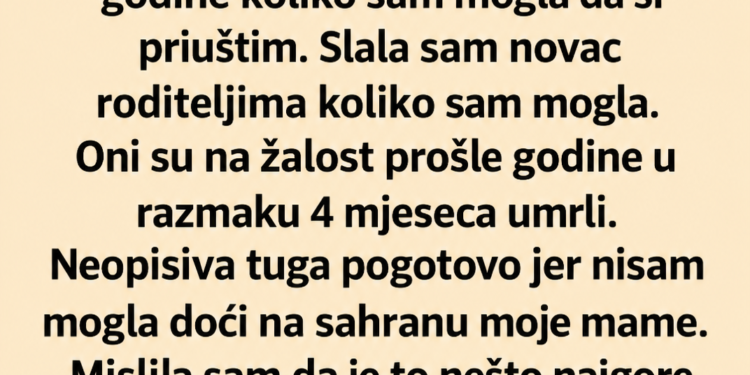 ROĐENI BRAT JE TAJNO PRODAO RODITELJSKU KUĆU: Kad sam saznala šta je uradio s novcem, zanijemila sam!