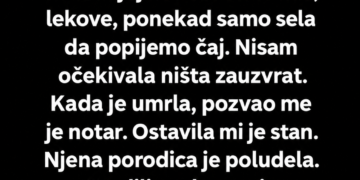 STARICA MI JE OSTAVILA STAN, A NJENA PORODICA ME ODMAH TUŽILA – KAD JE SUDIJA OTVORIO NJENO PISMO, U SUDNICI JE NASTAO MUK!