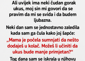 SNAHA MI JE STALNO PRAVILA KOLAČ ČUDNOG UKUSA – KADA SAM OTVORILA NJEN TAJNI ORMARIĆ, ZALEDILA SAM SE!