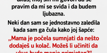 SNAHA MI JE STALNO PRAVILA KOLAČ ČUDNOG UKUSA – KADA SAM OTVORILA NJEN TAJNI ORMARIĆ, ZALEDILA SAM SE!