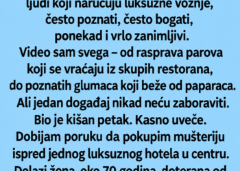 VOZIO SAM STARIJU ŽENU KROZ LONDON – A ONDA MI JE OSTAVILA KOVERTU U KOJOJ JE PISALO IME MOG POKOJNOG OCA!