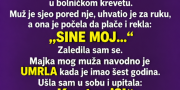 MUŽ JE SVAKE SRIJEDE NOSIO RUČAK U BOLNICU I GOVORIO DA POSJEĆUJE KOLEGU — JEDNOG DANA SAM OTIŠLA ZA NJIM, A KADA SAM VIDJELA KOME ULAZI U SOBU, ZANIJEMILA SAM…