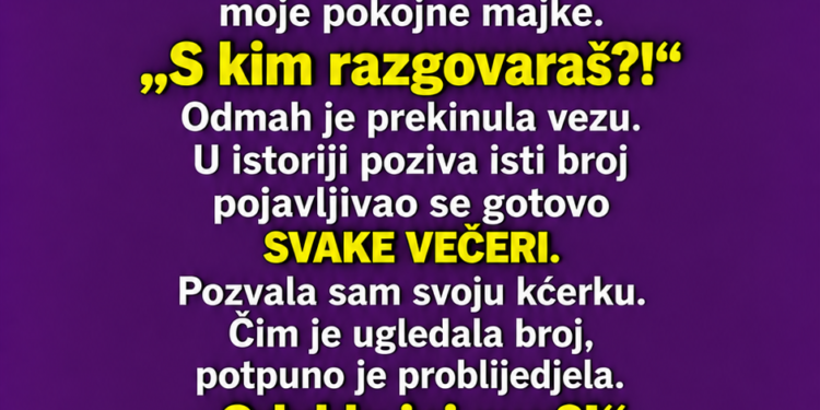 UNUKA JE SVAKЕ VEČERI OSTAVLJALA UPALJENO SVJETLO U SOBI POKOJNE BAKE — JEDNE NOĆI SAM OTVORILA VRATA I UGLEDALA NEŠTO ZBOG ČEGA SAM ODMAH POZVALA NJENU MAJKU…