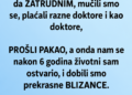 NAKON 6 GODINA BORBE DOBILI SMO BLIZANCE – A NA NJIHOVOM PRVOM PREGLEDU MUŽ JE PRIZNAO TAJNU KOJA ME SLOMILA