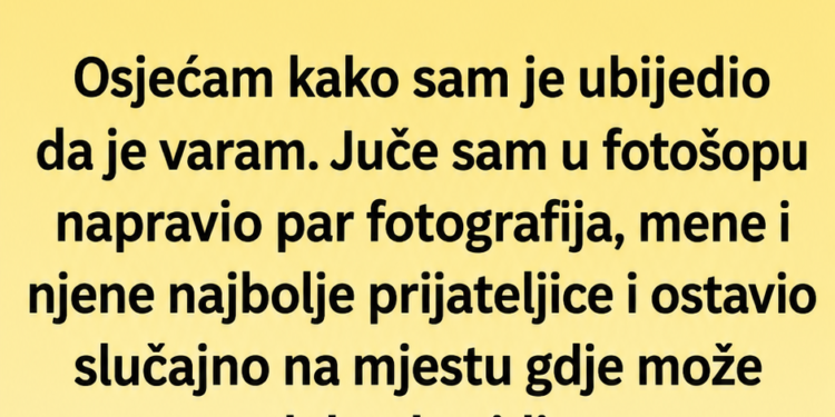 PODMЕTAO SAM ŽENI LAŽNE DOKAZE DA JE VARAM – KADA SAM SE VRATIO S POSLA, NJENA BURMA JE BILA NA STOLU!