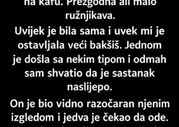 PONIZIO JU JE NA SASTANKU ZBOG IZGLEDA I OSTAVIO SAMU – NIJE NI SLUTIO ŠTA ĆE SE DOGODITI 4 GODINE KASNIJE