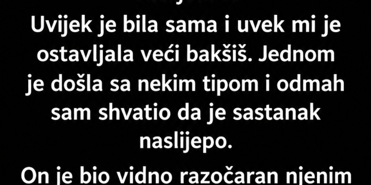 PONIZIO JU JE NA SASTANKU ZBOG IZGLEDA I OSTAVIO SAMU – NIJE NI SLUTIO ŠTA ĆE SE DOGODITI 4 GODINE KASNIJE