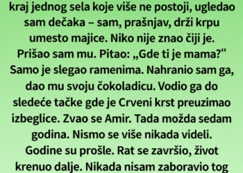 NAKON VIŠE OD 30 GODINA PONOVO SAM SREO DJEČAKA KOJEG SAM SPASIO U RATU – A ONDA SAM SAZNAO ZAŠTO JE DOŠAO U MOJU KUĆU!