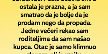 HTIO SAM DA PRODAM DEDOVINU – A ONDA MI JE MAJKA OTKRILA DEDINU TAJNU!
